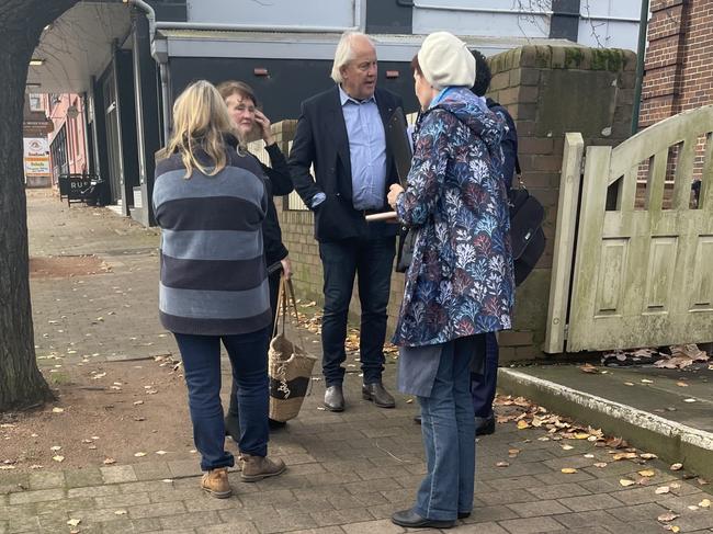 Police footage played of anti-vax shop owners’ arrest