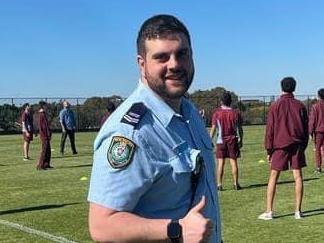 NSW Police officer Hasoum Khatib who has been suspended.