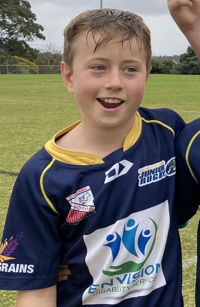 Toowoomba rugby union junior star Archer Ehlich