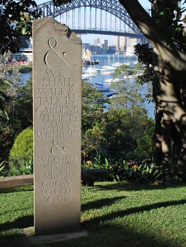 Wendy Whiteley's Secret Garden photographed in 2013. Picture: Supplied