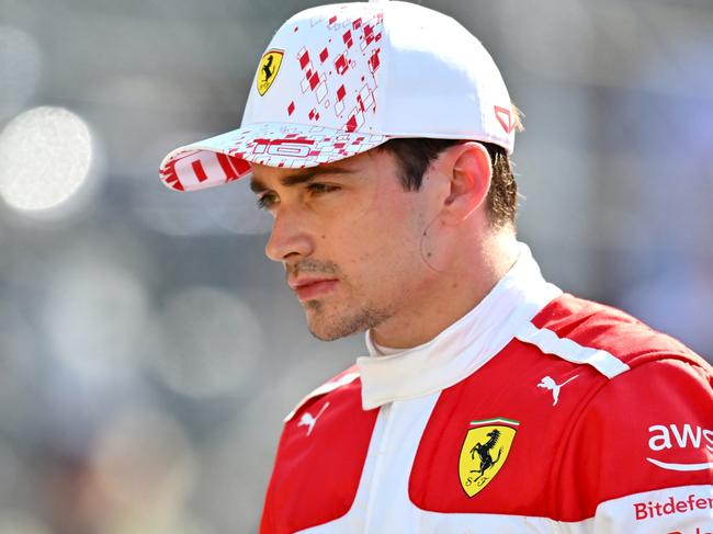 MONTE-CARLO, MONACO - MAY 27: Third placed qualifier Charles Leclerc of Monaco and Ferrari looks on in parc ferme during qualifying ahead of the F1 Grand Prix of Monaco at Circuit de Monaco on May 27, 2023 in Monte-Carlo, Monaco. (Photo by Dan Mullan/Getty Images)