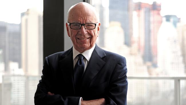 Rupert Murdoch will continue providing advice to News Corp and Fox Corporation in the capacity of chairman emeritus. Picture: Supplied