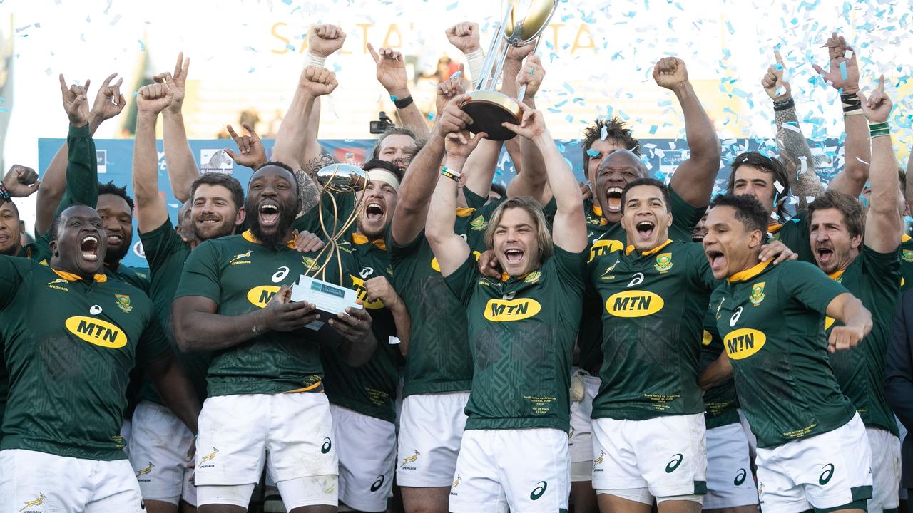 South Africa are the current holders of the Rugby Championship.