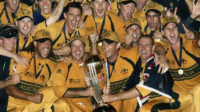 Adam Gilchrist inspired Australia to a run of three straight titles between 1999 and 2007.