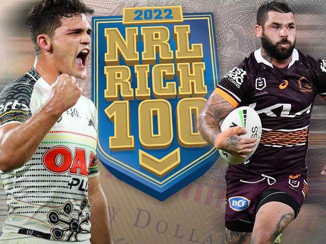 NRL Rich 100: Top Bronco nowhere near $1m mark