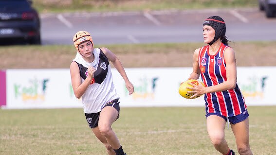 Wilston Grange player alyssa Kennedy SUMS things up.