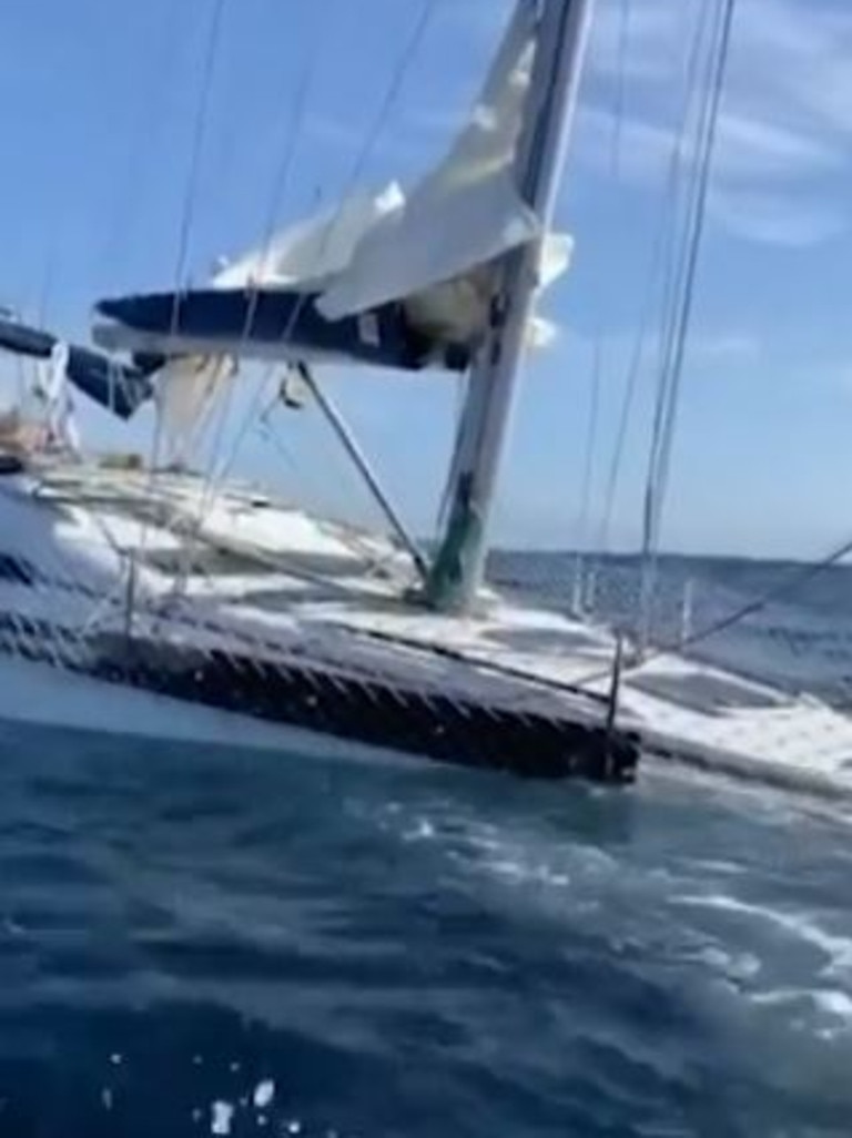 sailboat orca attack