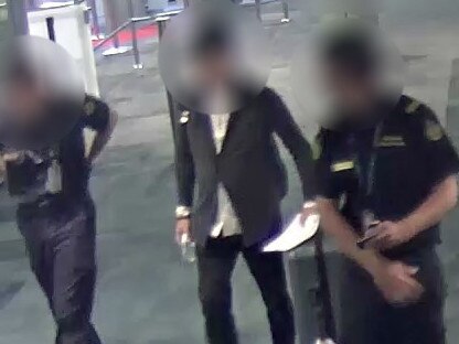 A Hong Kong national had his visa cancelled after child exploitation material was found on his mobile phone at Melbourne Airport.