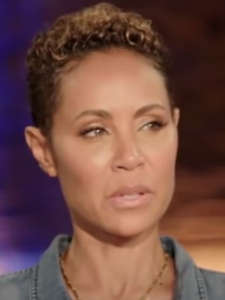Jada Pinkett Smith during the Red Table Talk.