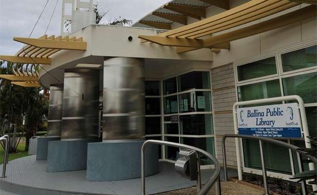 Exterior of Ballina Public Library. Picture: Jay Cronan