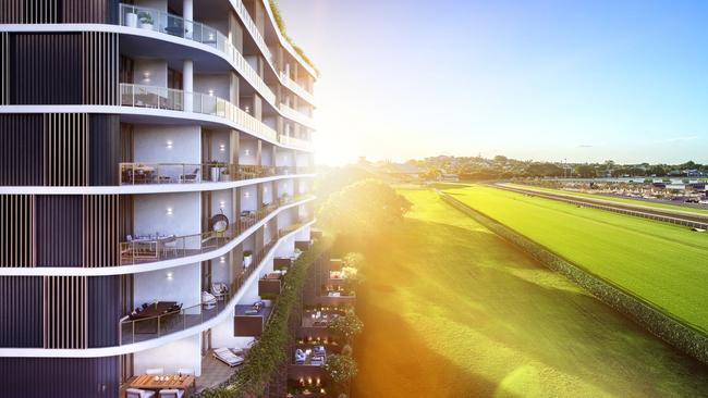 The entire Eagle Farm masterplan is estimated at $1.2 billion, a substantial injection for the Brisbane racing precinct.