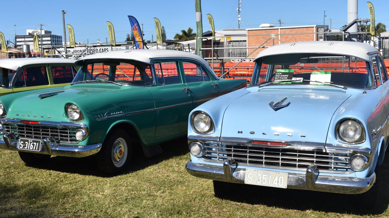 Some of the "toys" on show at Big Boys Toys Expo at Mackay Showgrounds 2021. Photo: Janessa Ekert and Tara Miko