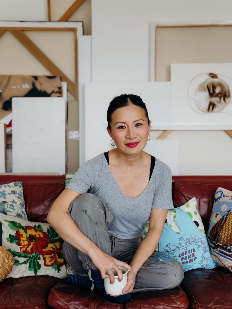 Poh Ling Yeow in her studio. Picture: Supplied