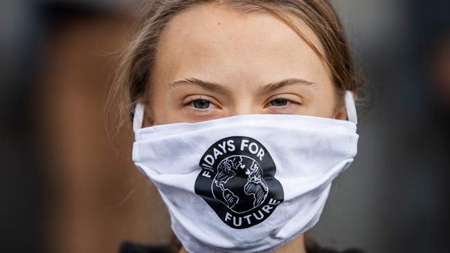 Teen activist Greta Thunberg has donated $155,000 to the World Health Organisation and has urged the international community to do more. Picture: Jonathan Nackstrand/AFP