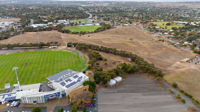 Vacant land in Noarlunga will be released to turn into a 600-home housing estate over the next 10 years. Picture: Renewal SA