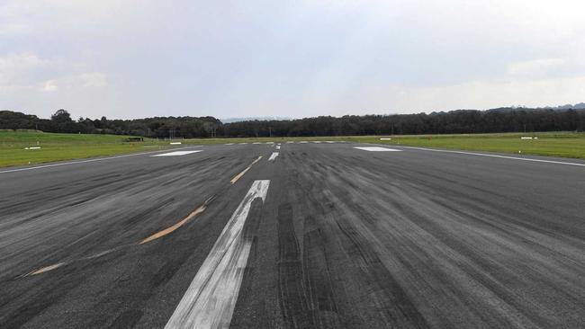 Ballina Byron Gateway Airport which is presently undergoing a $6.9 million upgrade. Picture: Marc Stapelberg