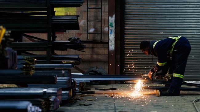 The US will impose tariffs on steel and aluminium imports. Picture: Cole Burston/AFP