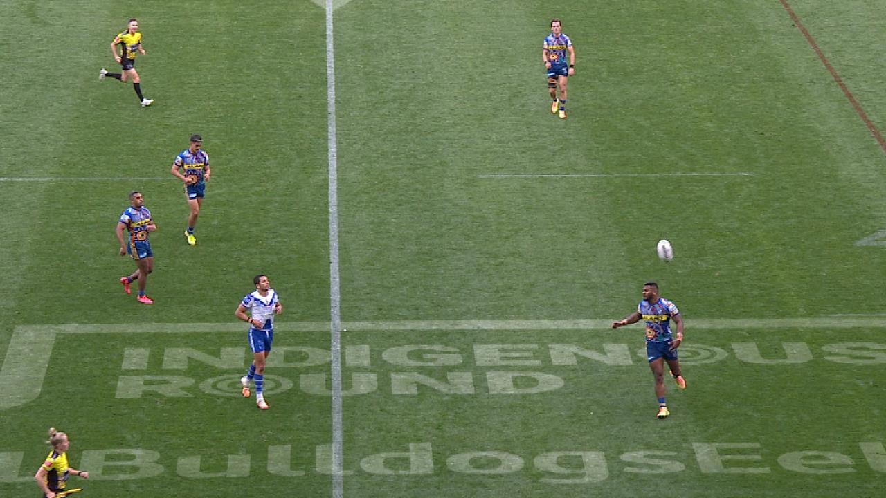 The NRL will investigate a deliberate forward pass