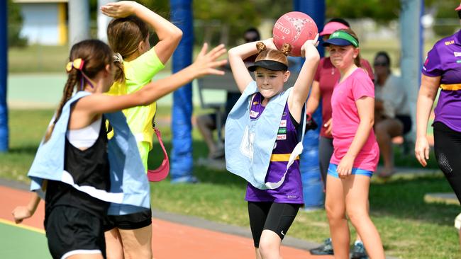 Kids cannot throw or catch after missing out of two-years of community sports, new research revealed. Picture: Alix Sweeney