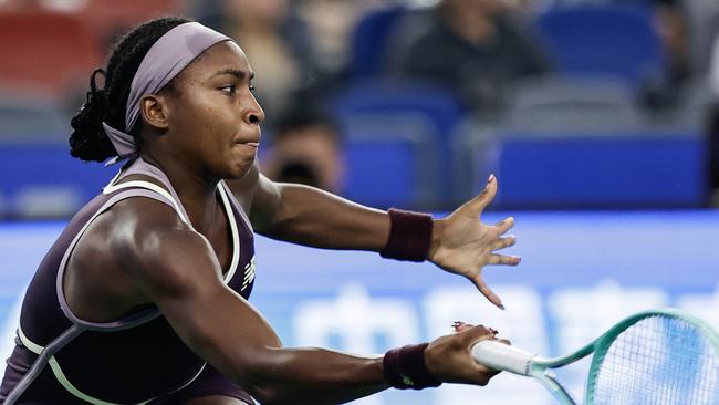 American star Coco Gauff will play in the United Cup for the first time in the lead-up to the Australian Open. Picture: Wang He / Getty Images