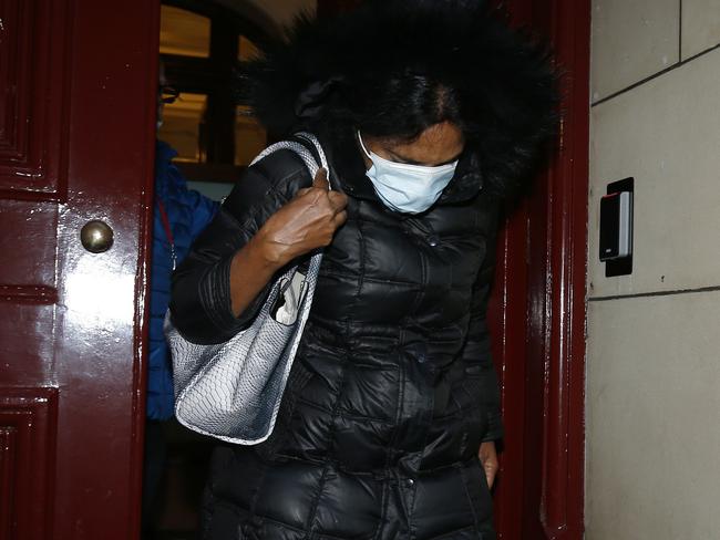 Ms Kannan leaving the Supreme Court of Victoria after she was granted bail. Picture: NCA NewsWire/Daniel Pockett