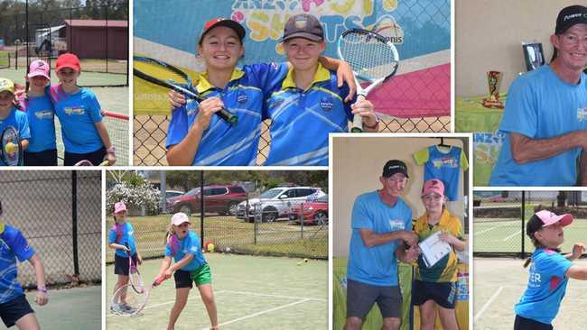 HOTSHOTS: Check out all the courtside action from the Tennis Hotshots Colourball Circuit 2019 final held in Chinchilla over the weekend.	. Picture: Kate McCormack