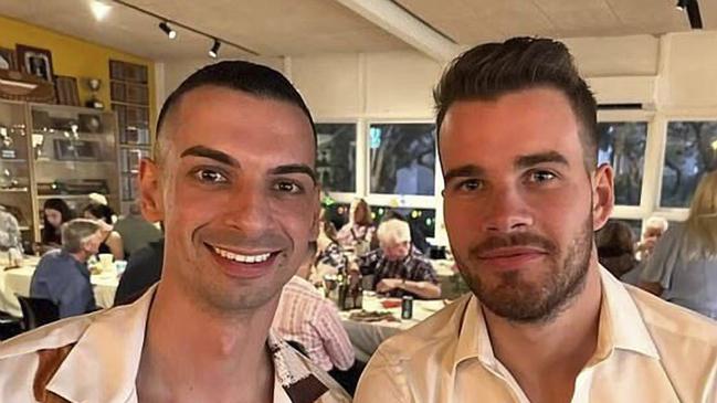 A photo of Beau Lamarre-Condon taken from social media. Lamarre-Condon allegedly murdered Jesse Baird (L) and Luke Davies.