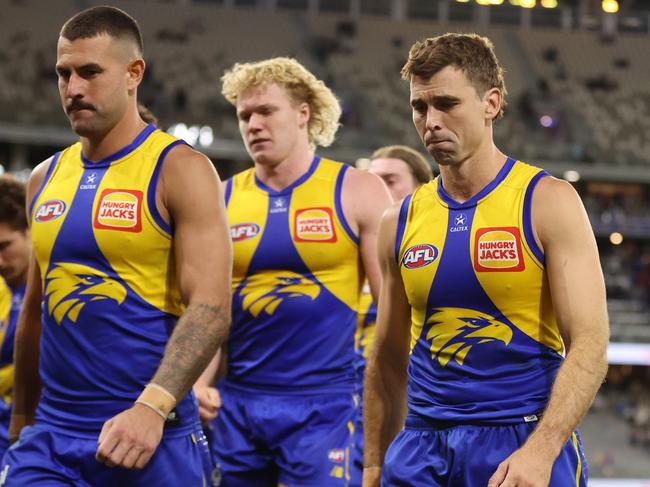 West Coast are yet to win a match in 2025. Picture: Getty Images