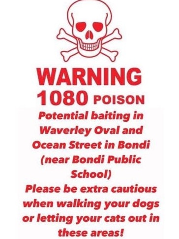 Dog owners have been warned to keep their pets on a lead while the case is investigated.