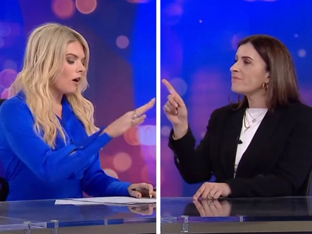 Sky News host Erin Molan has locked horns with pro-Palestinian activist Dr Randa Abdel-Fattah in a fierce argument on live TV.