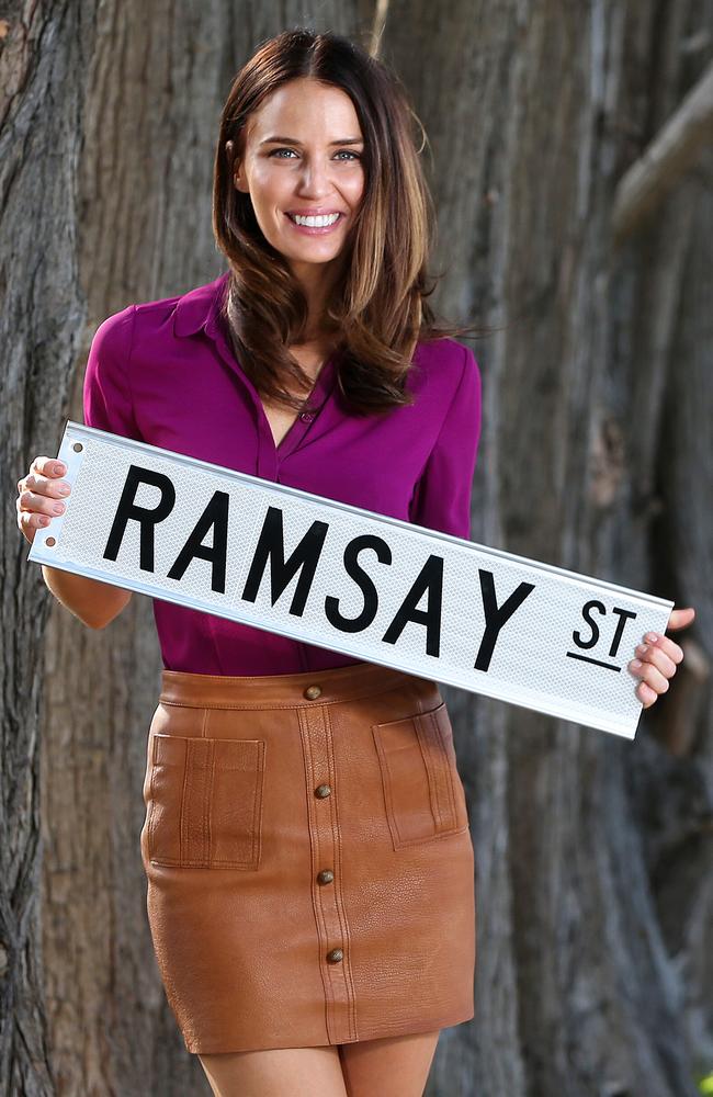 Actress Jodi Anasta who joined the Australian TV soap Neighbours. Picture: Ian Currie