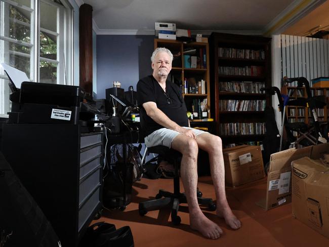 December 17 marks 12 months since the worst flood in Cairns' history. Machans Beach resident Brett Hitchens's house was damaged by floodwater, with the retired teacher only moving back in last month. Picture: Brendan Radke