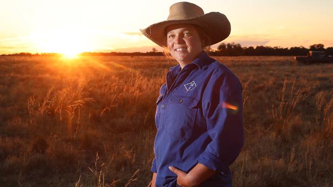 Sophie Hamilton at Wyvern Station at Carrathool in the NSW Riverina. Picture Yuri Kouzmin