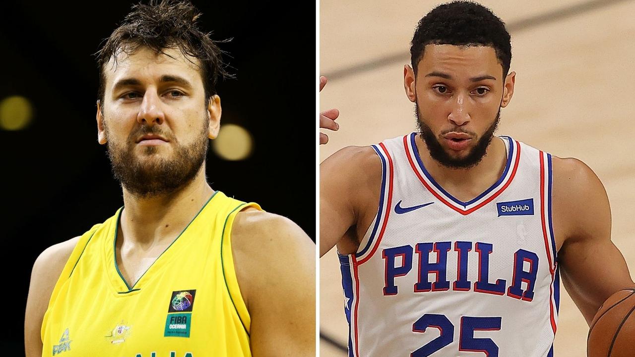 Andrew Bogut and Ben Simmons.