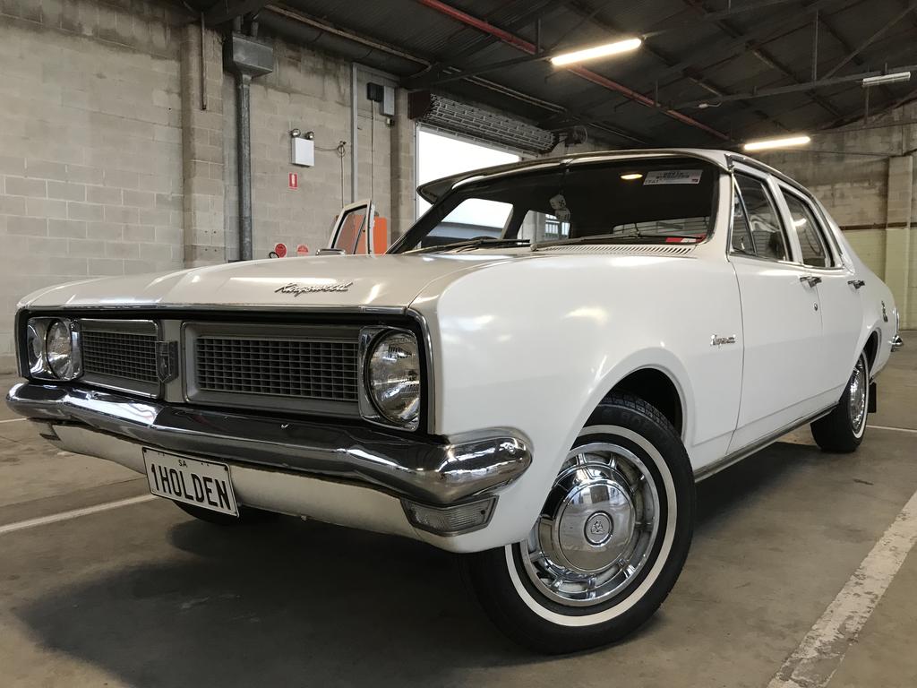 Stylish family car. 1971 HG Holden Kingswood sedan. Picture: Matt Webster.