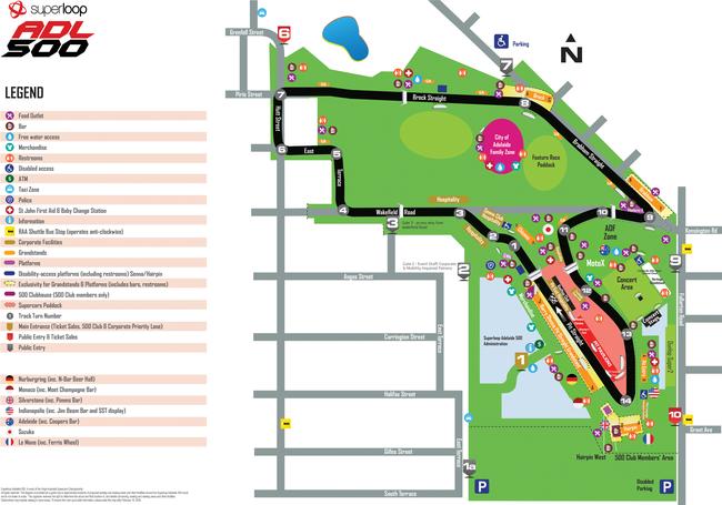 Superloop ADL 500 map for paper