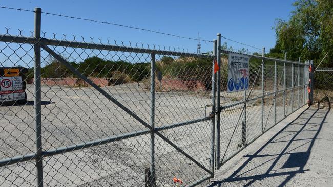 The former Burwood Brickworks site at Burwood is still empty after almost 20 years. Pictu