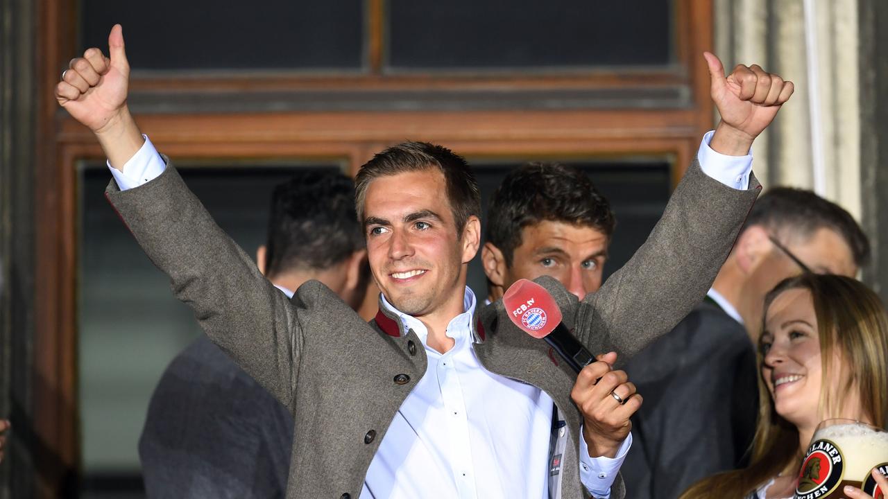 Philipp Lahm has labelled the Qatar World Cup a ‘mistake’. / AFP PHOTO / dpa / Tobias Hase / Germany OUT