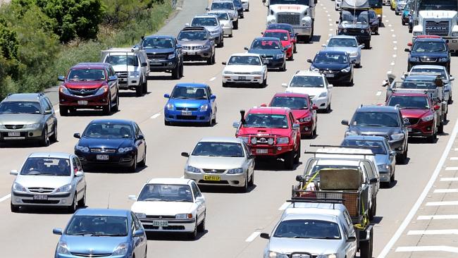 Traffic chaos on the Gold Coast: The peak hour drive may take longer