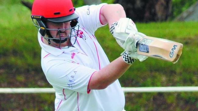 Josh Healey has starred for Mount Lofty at the crease. Picture: Mount Lofty Cricket Club