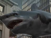 Sharknado 2 still.