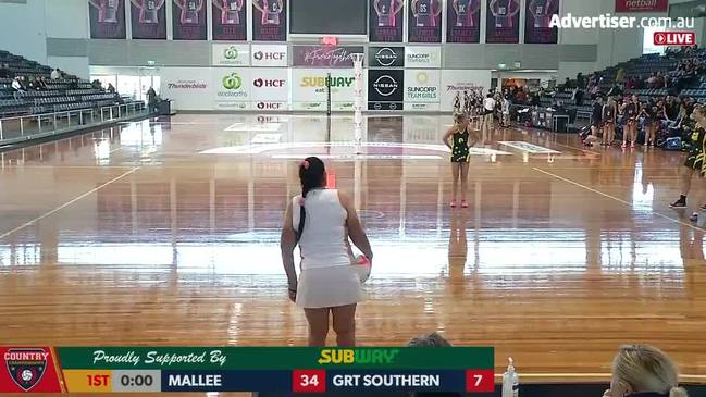 REPLAY: SA Country Netball Championships - Mallee vs Great Southern (Seniors B Grade) - Court 2