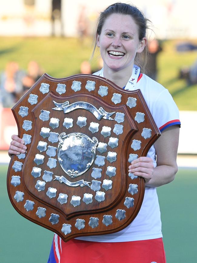 Emily Grist won best on ground in the 2022 women’s grand final and could very well repeat that feat this season. Picture: Morgan Sette