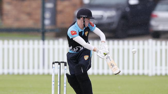 Issac Roxburgh batted well for Southern Districts in the Country Colts (under-19s) carnival. Picture: John Appleyard