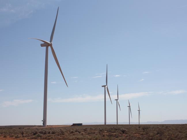 Nexif Lincoln Gap Nexif Energy Lincoln Gap wind farm, south of Port Augusta, South Australia.October 2019. Picture Chris Russell