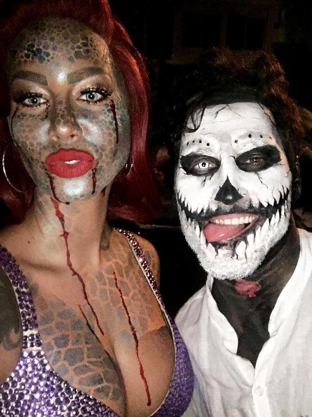 Halloween 2016 via social media ... Amber Rose. Picture: Instagram
