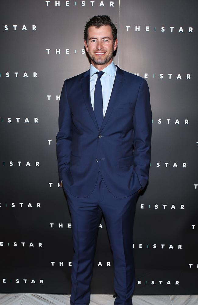 Adam Scott at the launch of the Emirates Australian Open Golf Tournament.