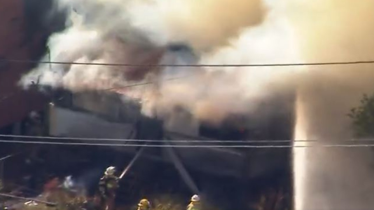 Woolloongabba fire: Nine crews fight blaze at abandoned house | The ...