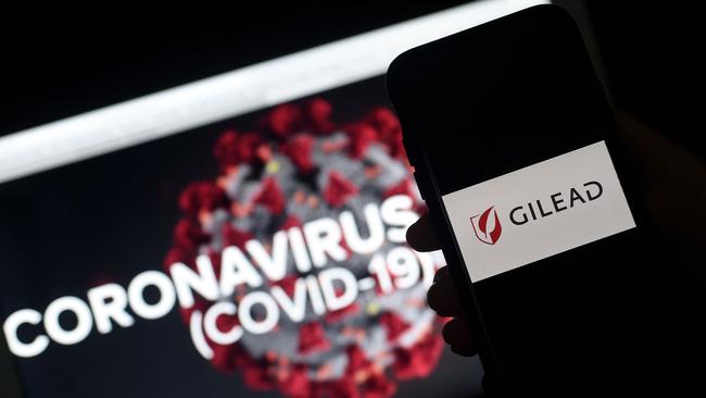 About $21 billion was wiped off the share price of Gilead Sciences. Picture: Olivier Douliery/AFP