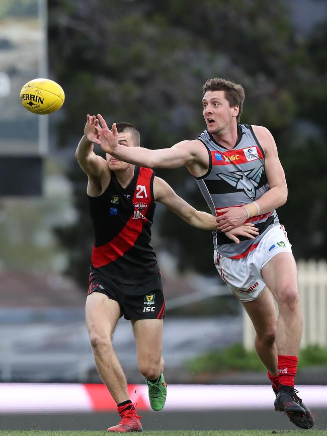 McGuinness in action in the 2019 TSL Grand Final. Picture: Nikki Davis-Jones.